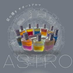 ASTRO【星の導きサポートアロマ】〜ホロスコープから2層式色付きフレグランスをお作りいたします〜 3枚目の画像