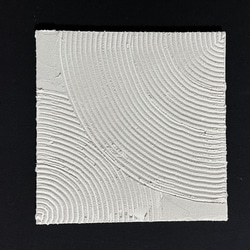 テクスチャーアート「空とお月さま」原画 ハンドメイド 送料無料 絵画