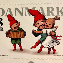 ちいさなartmuseum　Denmark　stamp　 2枚目の画像