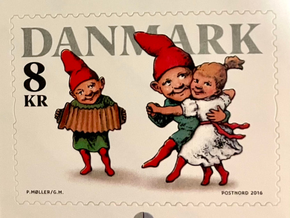 ちいさなartmuseum　Denmark　stamp　 2枚目の画像