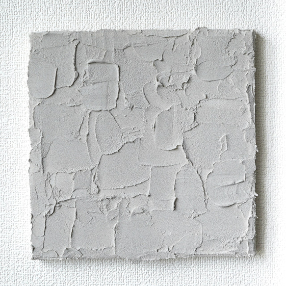テクスチャーアート 漆喰壁風 モダン 和風 シンプル 原画 ハンドメイド