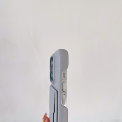 バイカラー iphone15 14 13 ケース ショルダー Galaxy s24 スマホケース カード収納 斜めがけ 18枚目の画像