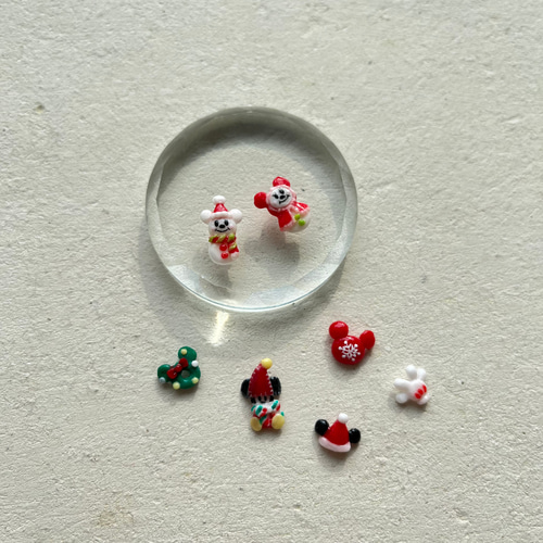 Amazon | DUOLEIMI ネイルパーツ クリスマス パーツ 100pcs