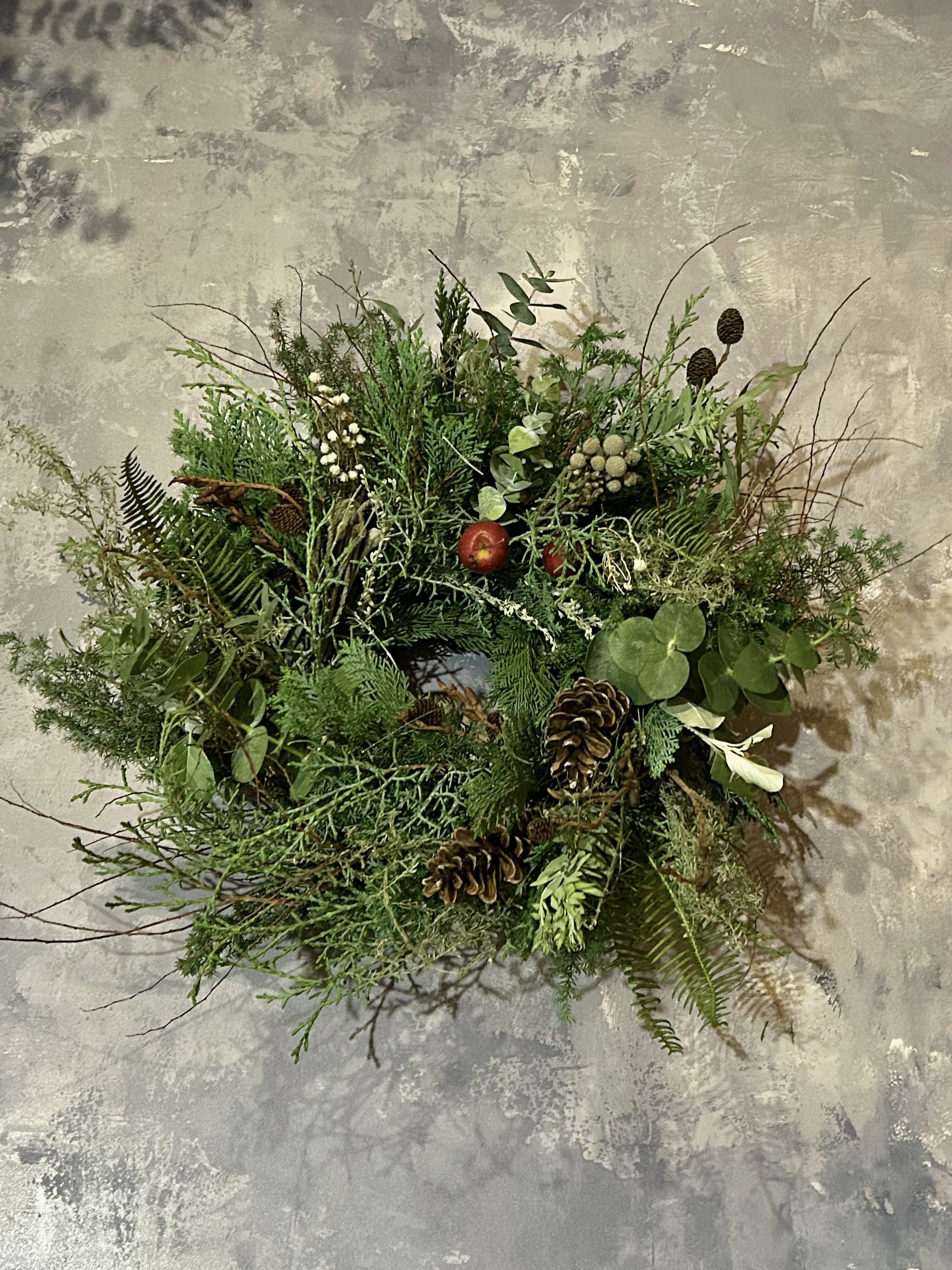 森のChristmas wreathe