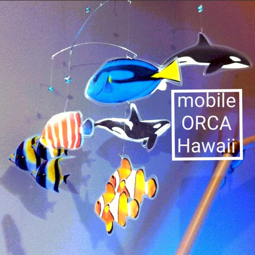Amazon.co.jp: 熱帯魚 モビール 魚 幸運 水槽 モンテッソーリ に