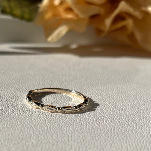 お値下げ】PARCELLE JEWELRY ミルグレインリング指輪