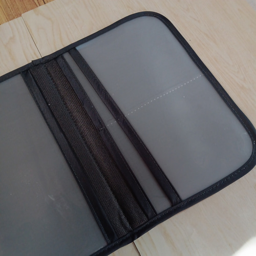 お薬手帳ケース トールペイント 手書き ハンドメイド アクリル