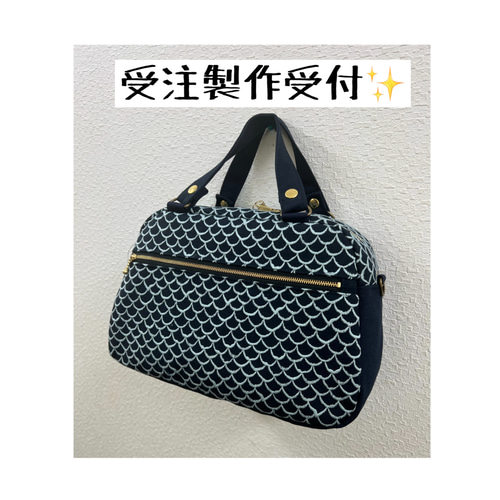 ミナペルホネン ハンドメイド トートバッグ mermaid ハンドメイド 控えめフリルのトートバッグ ミナペルホネン following