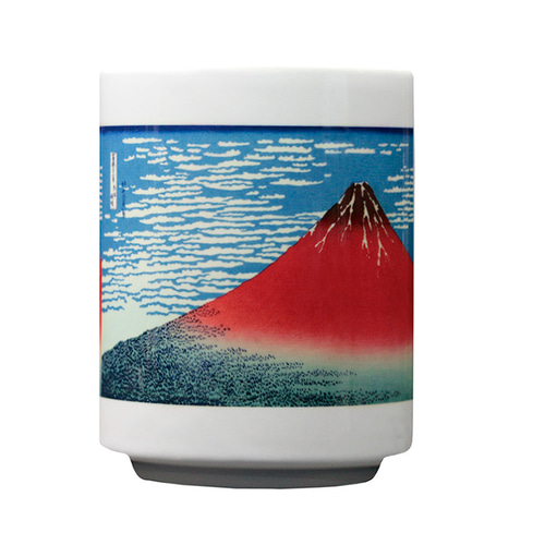 葛飾北斎、富嶽三十六景『 凱風快晴（がいふうかいせい：赤富士）』の