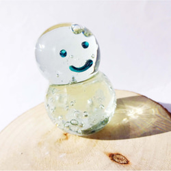 ガラスのミニミニ雪だるま 6枚目の画像