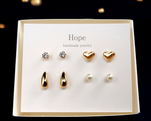 【在庫処分セールセット】 ハンドメイド ピアス MY mama アクセサリーキット 勝負アクセサリーキット ピアスor