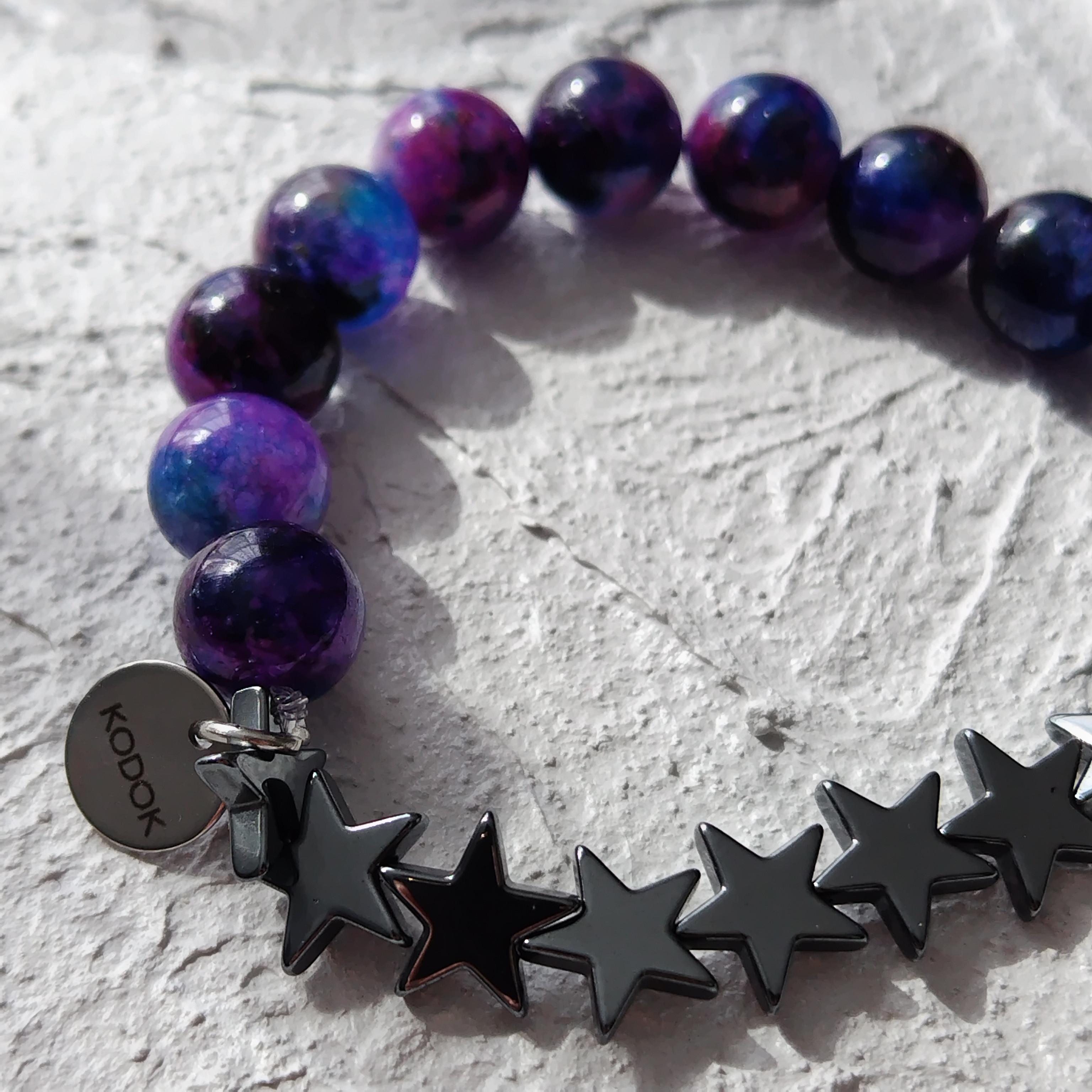 【桃源郷の天然石ブレスレット】