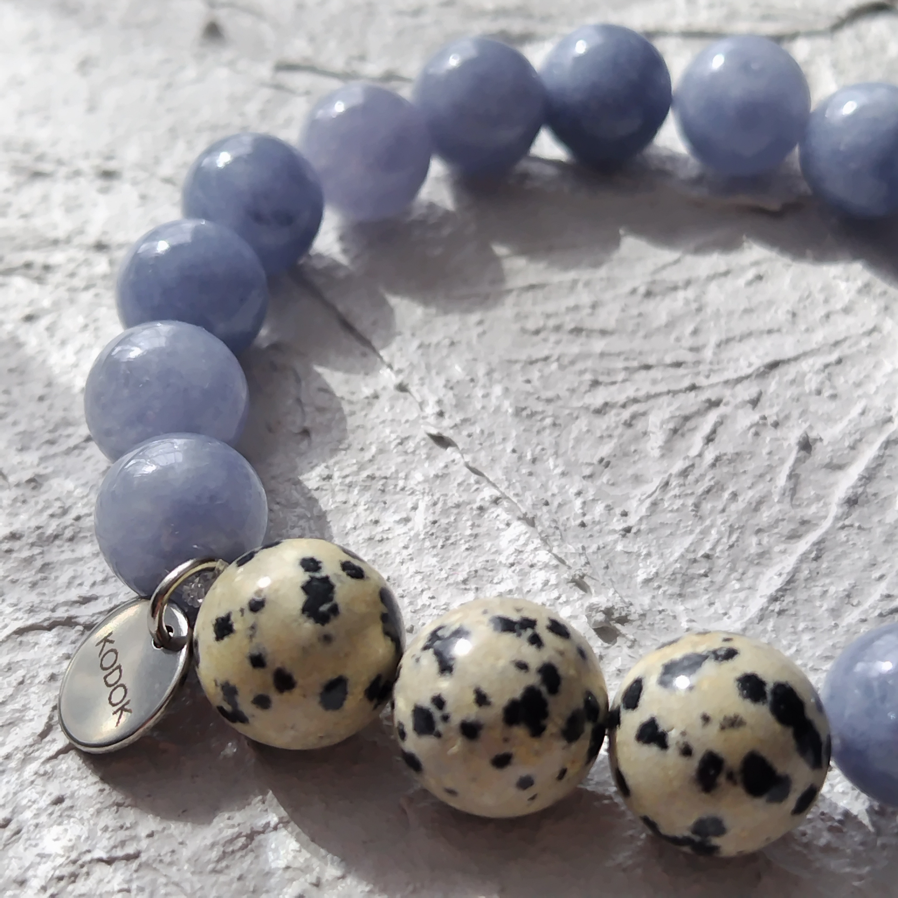 【桃源郷の天然石ブレスレット】