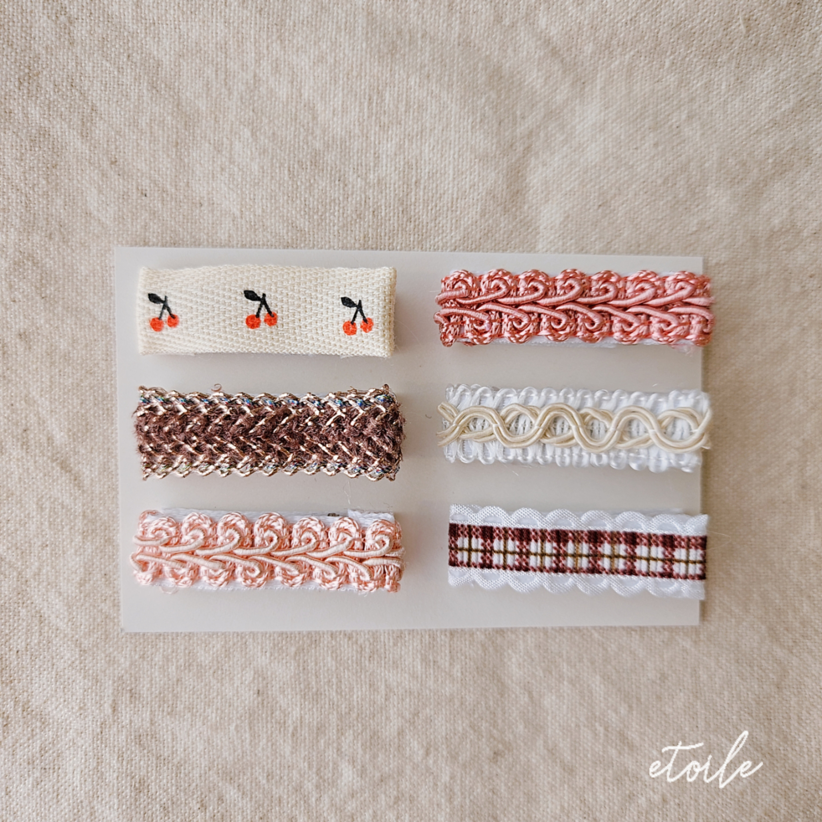 ベビーヘアクリップ⋈ヘアゴム　モロッカン ベビーヘアクリップ⋈ヘアゴム❤︎モロッカン柄 ベビー ヘア