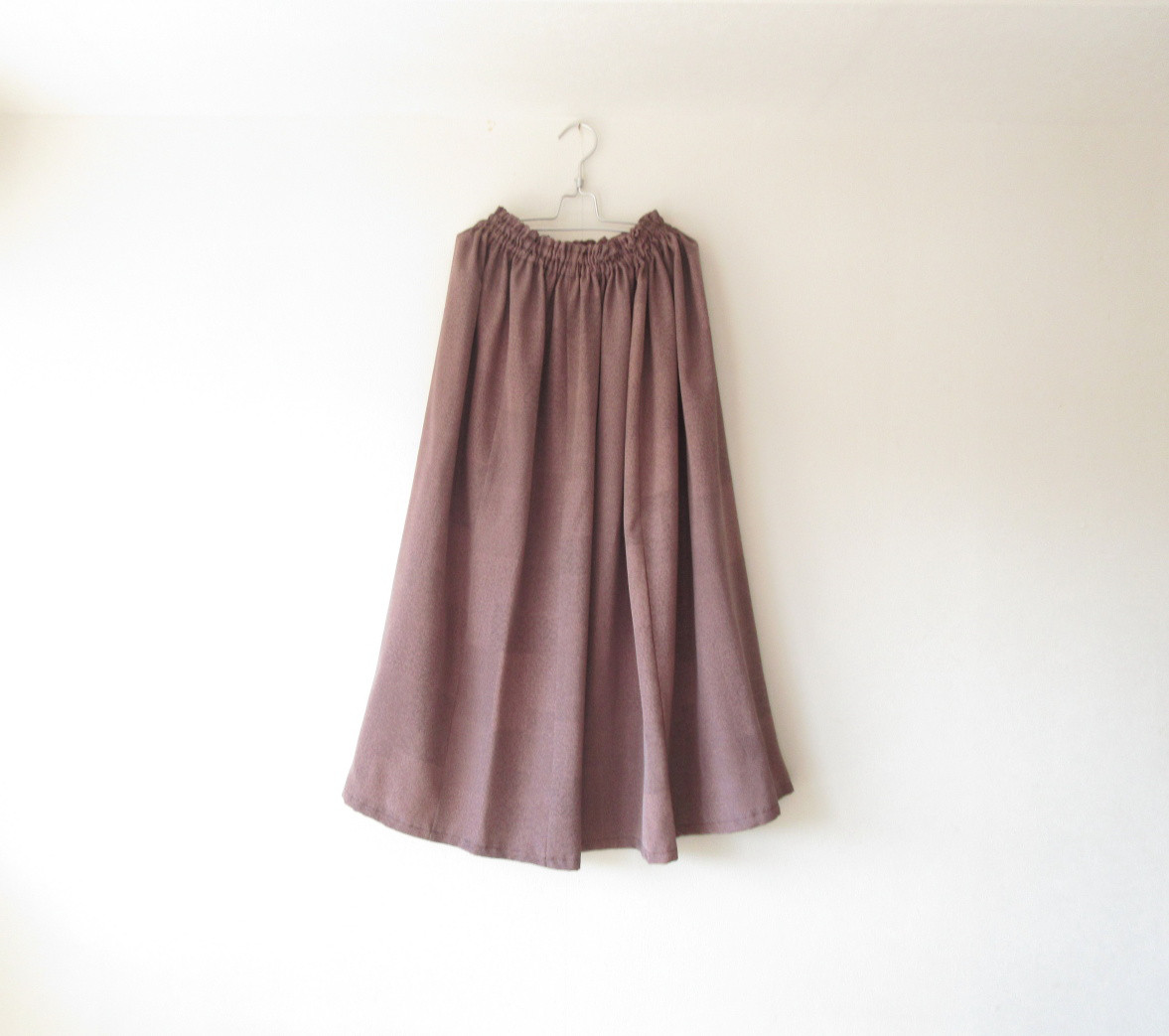 ☆シルク着物ロングスカート☆江戸小紋♪/31ks015