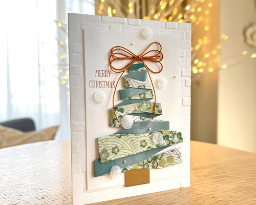 手作りクリスマスカード 106 メッセージカード Lily's card store 通販