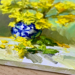 油彩画　Spring Joy 5枚目の画像