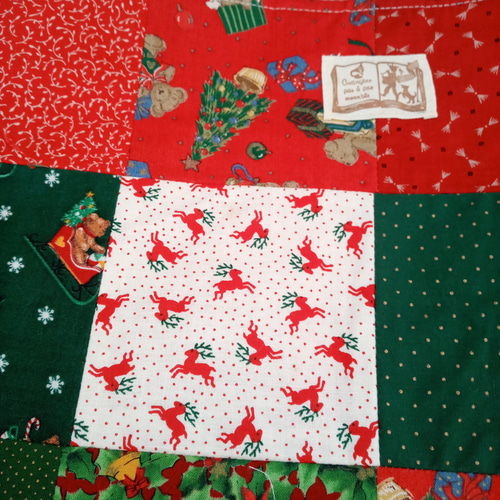 クリスマスカラー☆トートバッグ☆パッチワーク☆ハンドメイド トート