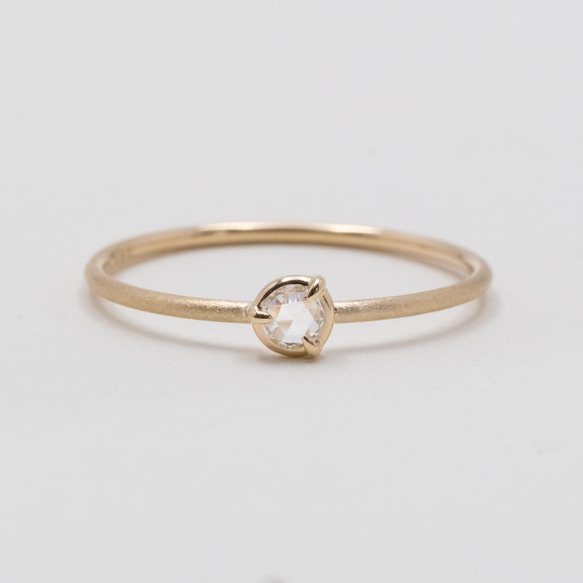 Rose cut Diamond Ring 3枚目の画像