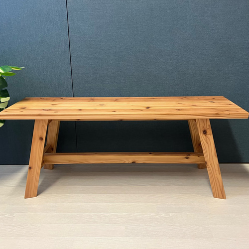 送料無料】 シンプルな杉のベンチ 腰掛け 椅子 90cm 杉