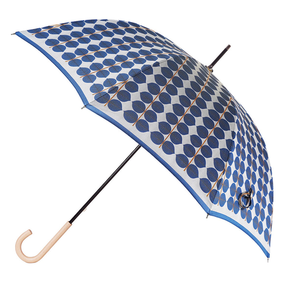 【晴雨兼用雨傘】Stig Lindberg　BERSA　ブルー 2枚目の画像