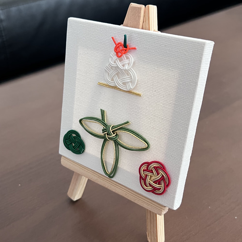 （b-501）水引　お正月アートフレーム b-501）水引 お正月アートフレーム b-501）水引 お正月アートフレーム