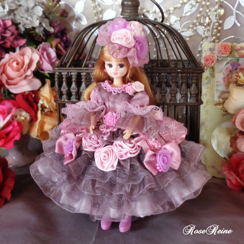 桜祭りセール☆ロリータロマンス ときめきの花園に舞い降りたモーブ  