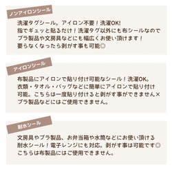 NEW♥︎お名前シール　ネームシール　なまえシール　くすみカラー　耐水シール　アイロンシール　ノンアイロンシール 7枚目の画像