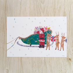 クリスマス・ポストカード3枚セット 3枚目の画像