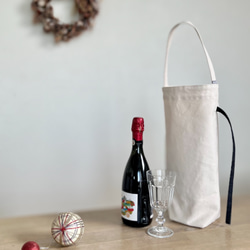 ボトルの持ち運びに！☆ ワインバッグ ボトルバッグ エコバッグ