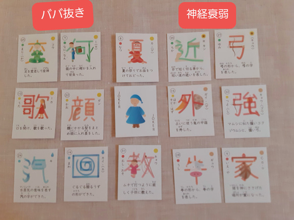 小学2年生漢字成り立ちカードゲーム (Miku様専用) 2枚目の画像