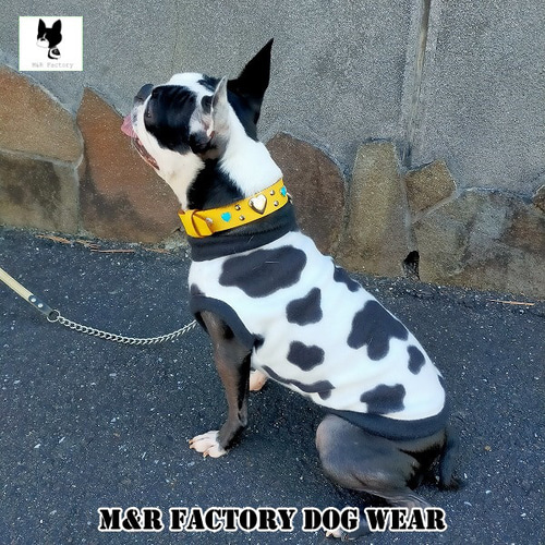 オンラインストア限定・暖かフリース・牛柄(ホルスタイン)柄犬 オンラインストア限定・暖かフリース・牛柄(ホルスタイン)柄犬