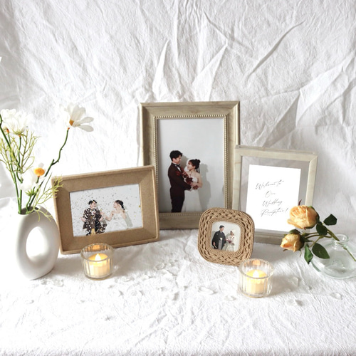 美しい空間に 【ウェルカムスペースセット】 結婚式 ウェルカムボード