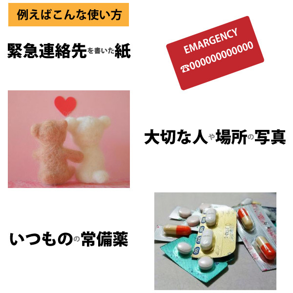 ピルケース L ロケット 名入れ ニトロペン ニトロール 非チタン 可愛い かわいい 緊急 携帯 (メール便送料無料)