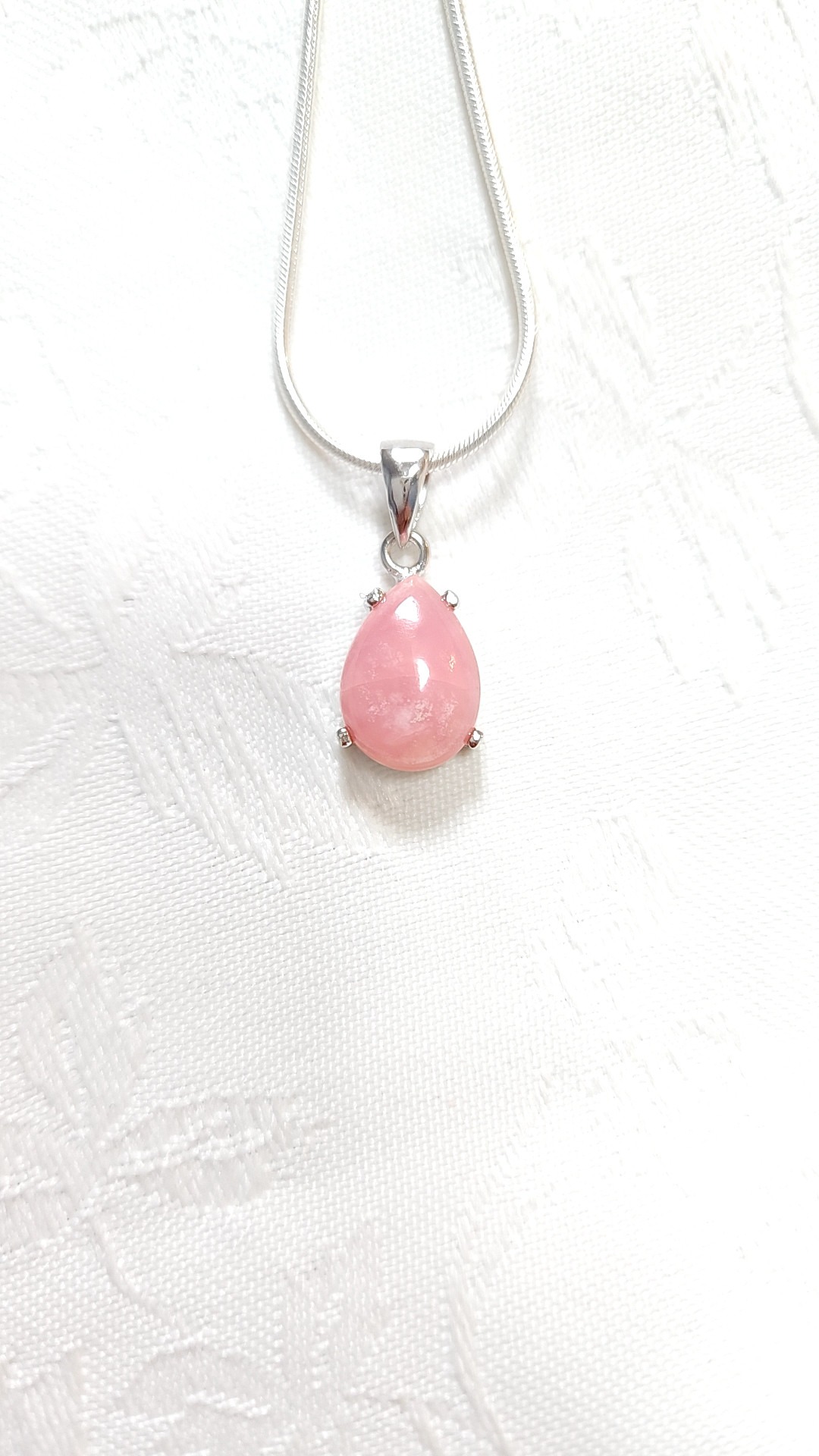 ピンクオパール◇高品質ペンダントトップ◇《限定一点物》天然石◇
