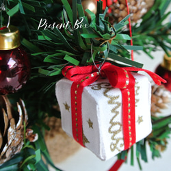 第2弾♪ 卓上ツリー　ミニミニツリー　小さくて可愛らしいクリスマスツリー プレゼントBOX ガラスボールR&yCH107 4枚目の画像