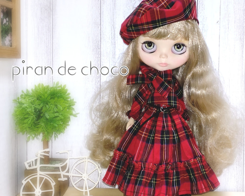 Amazon | ドール服ブライスアウトフィット 赤ずきんちゃん衣装