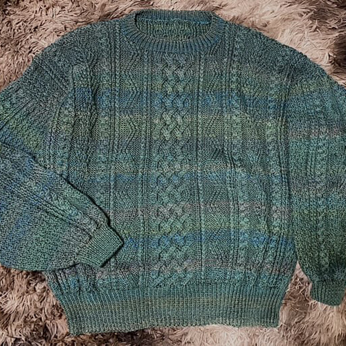 IENA（イエナ）の「【Oldderby Knitwear】アランケーブルニット