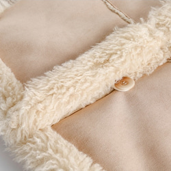 レトロな毛皮の一体綿服冬のコート男女が子羊の綿服を厚くする23-1102 9枚目の画像