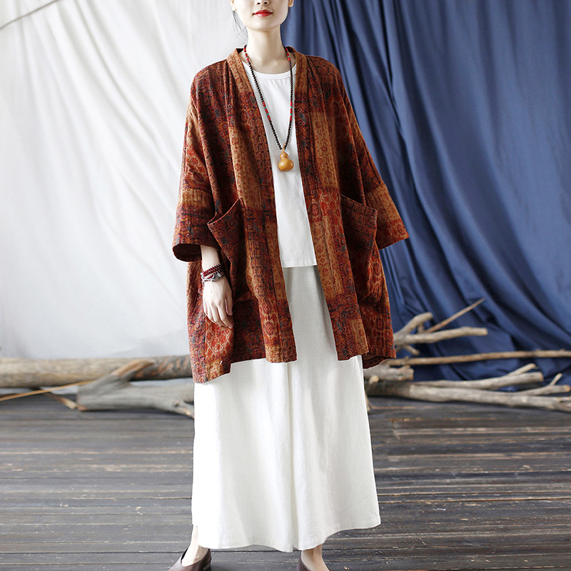 ☆丈カット無料☆羽織 　コート　チャイナドレス 風 2399