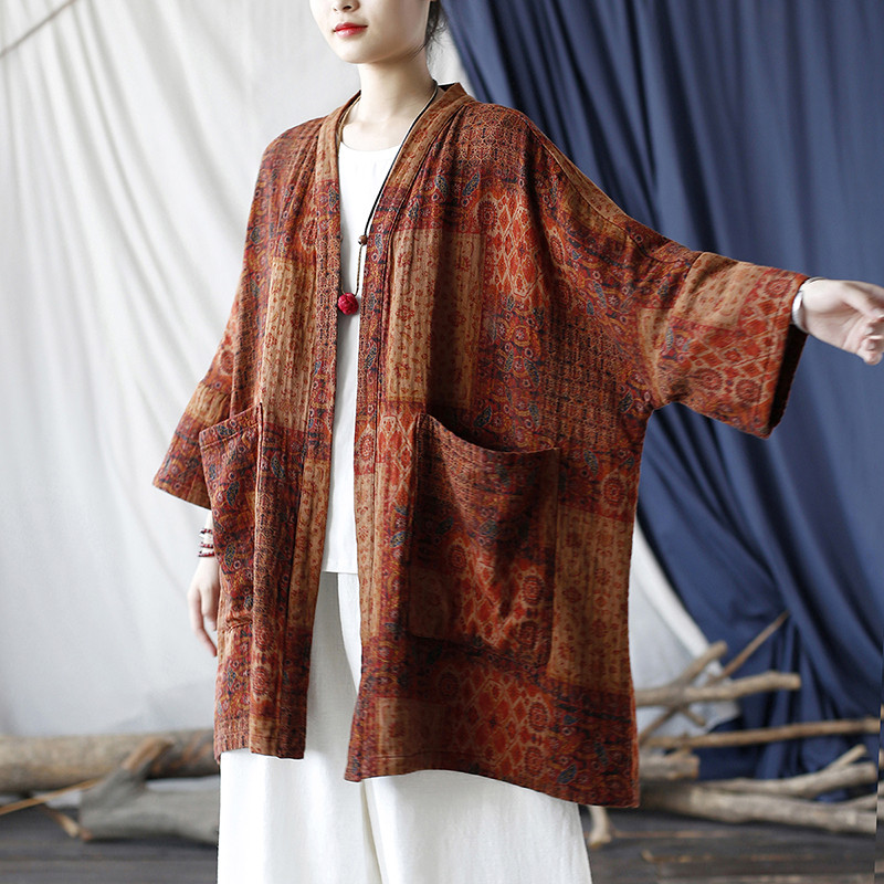 ☆丈カット無料☆羽織 　コート　チャイナドレス 風 2399