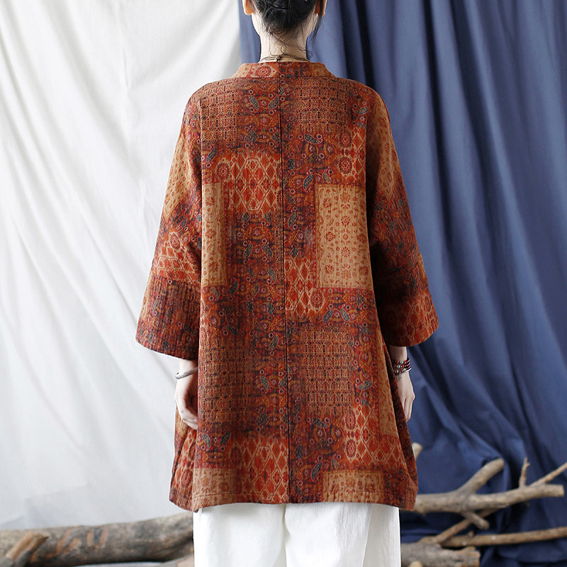 ☆丈カット無料☆羽織 　コート　チャイナドレス 風 2399