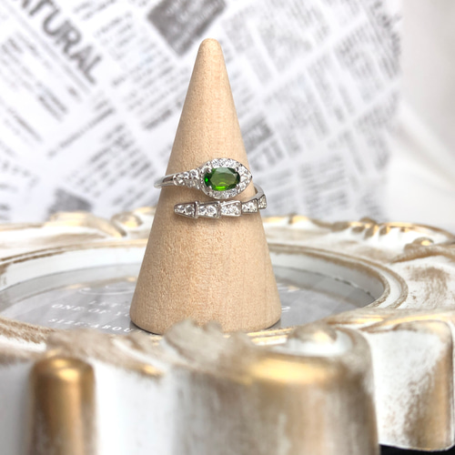 ライムイエロー アパタイト 6.12ct ダイヤモンド 1.0ct プラチナ