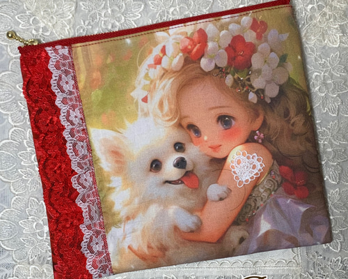 ハンドメイド オーダー受付ページ ♡スイーツわんこ パネル