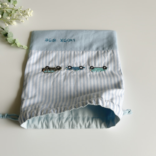 専用ページ【名入れ刺繍可】コップ袋　体操服袋 Amazon.co.jp: 【お名前刺繍可】 emoka 巾着 コップ袋 体操着