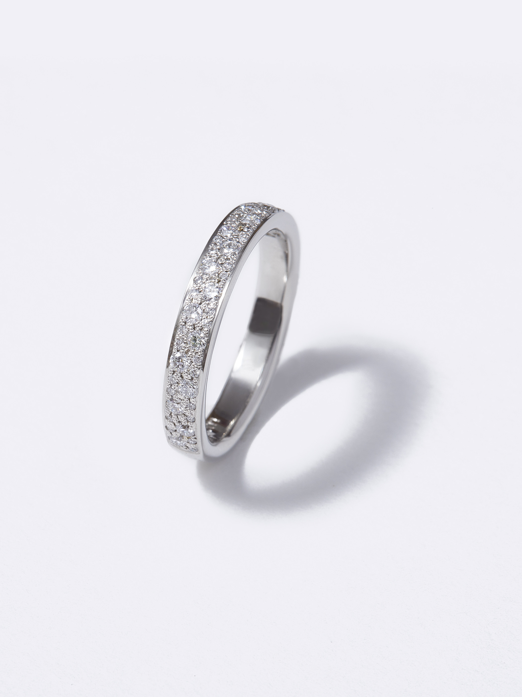 Diamond Ocean Pt950 3.0mm プラチナパヴェリング