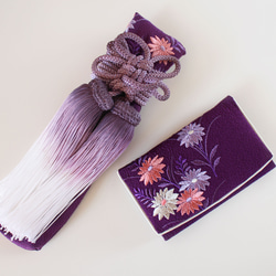☆高級☆新品☆薄紫　筥迫セット 楽天市場】はこせこ 紫の通販