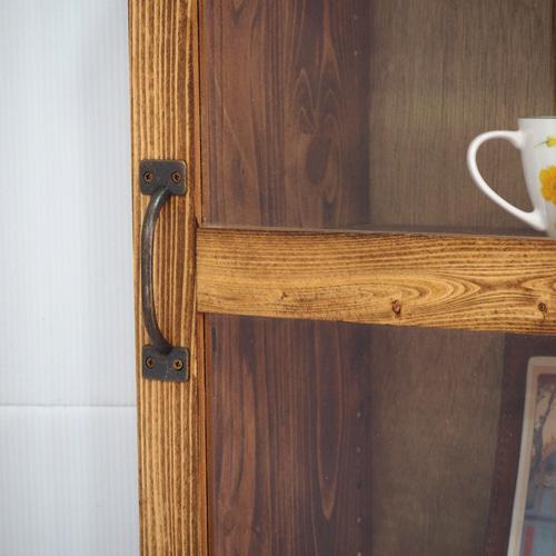 月末セールM●希少☞アンティーク家具☜ ミニキュリオケース　ディスプレイ 月末セールM○希少☞アンティーク家具☜ ミニキュリオケース