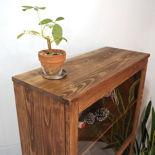 引取価格M● 自社エリア配送限定☞アンティーク☜ 天然木無垢材 キュリオケース 引取価格M○ 自社エリア配送限定☞アンティーク☜ 天然木無垢材