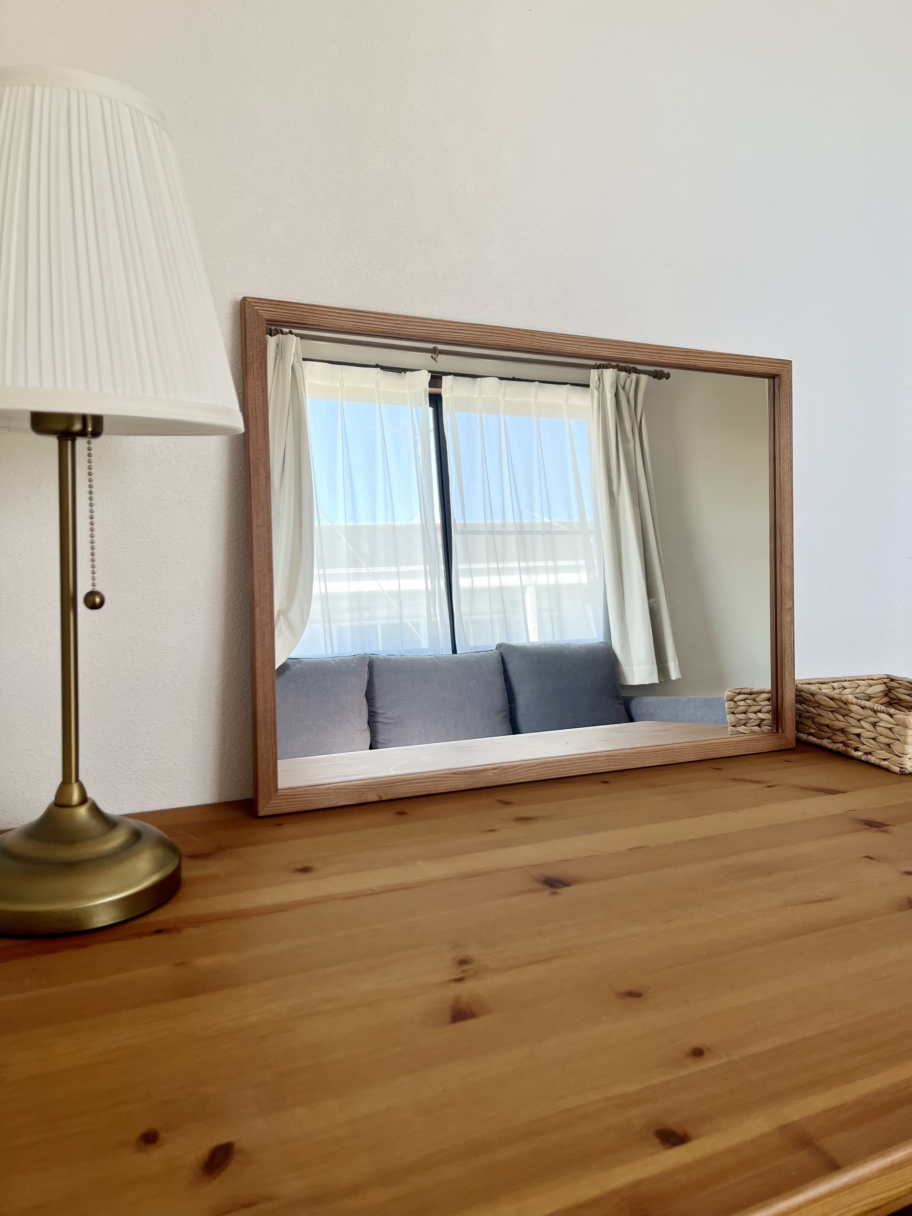 new【日本製】アンティーク調ミラー